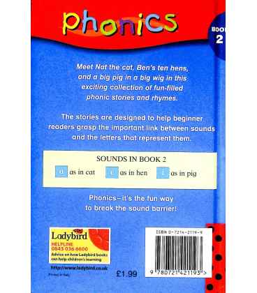 Splat Cat (Phonics : Book 2) Back Cover