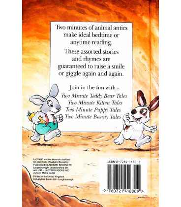 Bunny Tales (Two Minute Tales) Back Cover