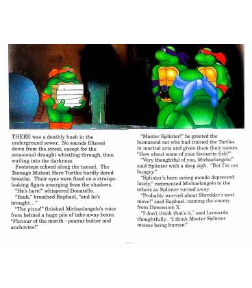Splinter No More (Teenage Mutant Hero Turtles) Inside Page 1