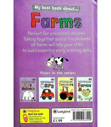 Farms (My Best Book About) Back Cover