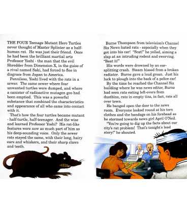 Enter : The Rat King (Teenage Mutant Hero Turtles) Inside Page 1
