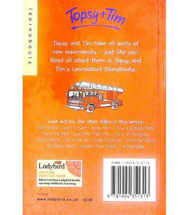Meet The Firefighters (Topsy and Tim) Back Cover