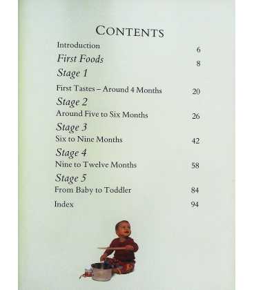 Cooking for Babies (How To Give Your Baby the Best Health and Vitality) Inside Page 1