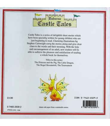 The Little Dragon (Usborne Castle Tales) Back Cover