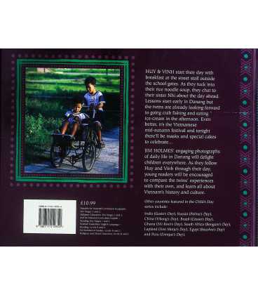 Huy and Vinh's Day (From Dawn to Dusk) Back Cover