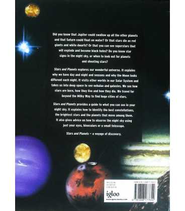 Stars and Planets Back Cover