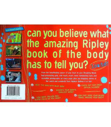 Human Body (Ripley's Believe It or Not) Back Cover