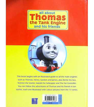 All About Thomas the Tank Engine and His Friends Back Cover