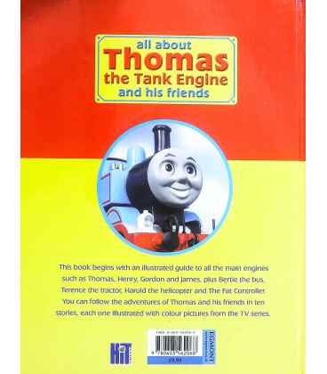 All About Thomas the Tank Engine and His Friends Back Cover