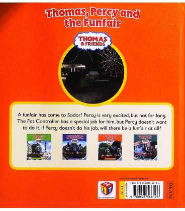 Thomas, Percy and the Funfair Back Cover