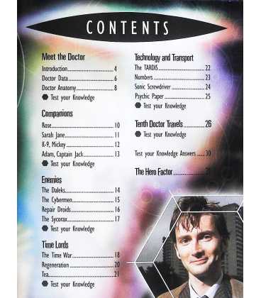 The Doctor (Doctor Who Files)  Inside Page 1