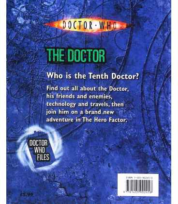 The Doctor (Doctor Who Files)  Back Cover