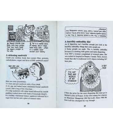 Blood Bones and Body Bits and Chemical Chaos (Horrible Science) Inside Page 2