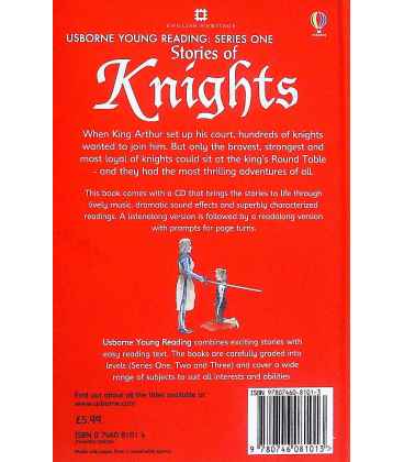 Stories of Knights (English Heritage : Usborne Young Reading) Back Cover