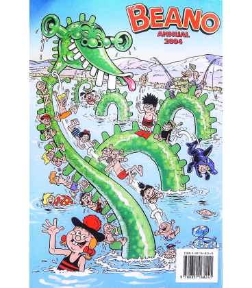 Beano Annual 2004 Back Cover