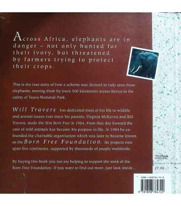 The Elephant Truck (Born Free WildLife Books) Back Cover