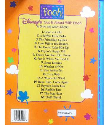 The Friendship Garden (Disney's Out & About With Pooh, Vol. 3) Back Cover