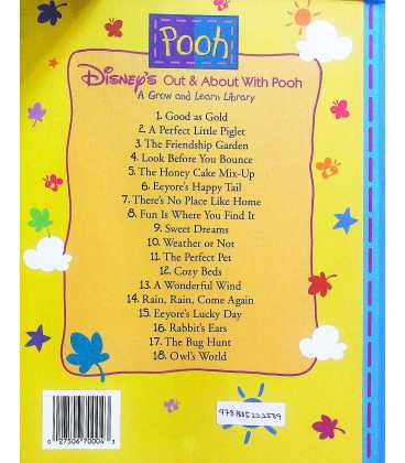 Look Before You Bounce (Disney's Out & About With Pooh, Volume 4) Back Cover