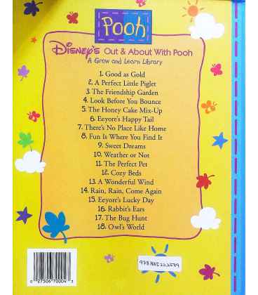 Look Before You Bounce (Disney's Out & About With Pooh, Volume 4) Back Cover