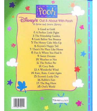 The Perfect Pet (Disney's Out & About With Pooh, Volume 11) Back Cover