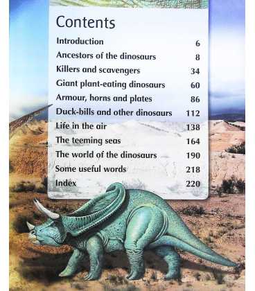 Children's Dinosaur Encyclopedia Inside Page 1