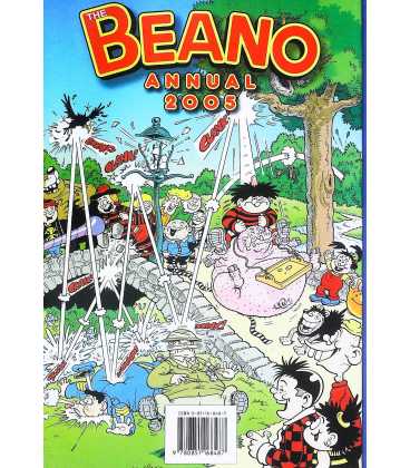 The Beano Annual 2005 Back Cover
