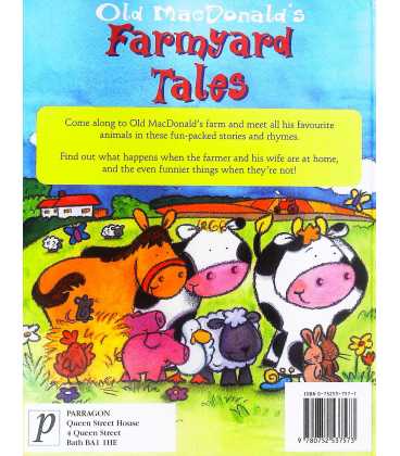 Old MacDonald's Farmyard Tales Back Cover