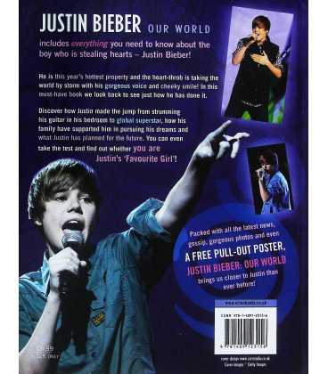 Justin Bieber Our World Back Cover