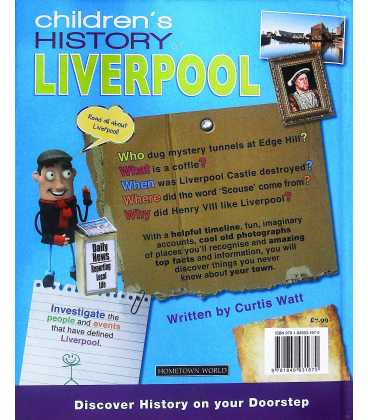 Children's History of Liverpool Back Cover