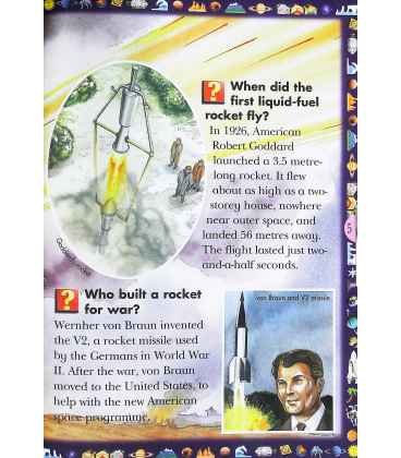 Space Exploration (A Question And Answer Book) Inside Page 1