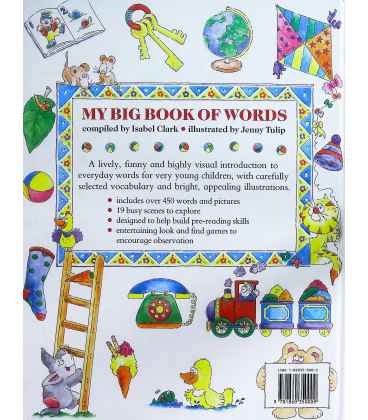 My Big Book of Words Back Cover