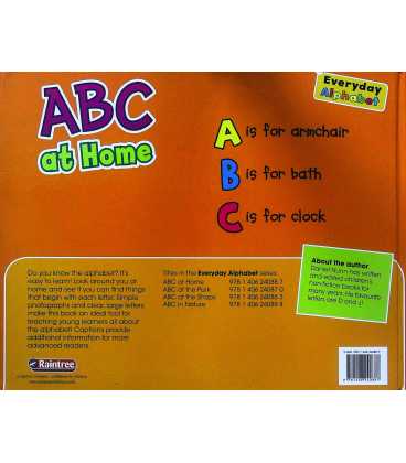 ABC at Home (Everyday Alphabet) Back Cover