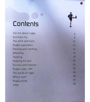 Rugby (Tell Me About Sport) Inside Page 1