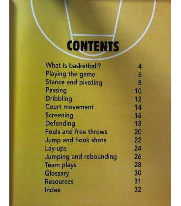 Basketball (Sporting Skills) Inside Page 1