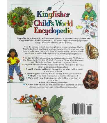 Child's World Encyclopedia Back Cover