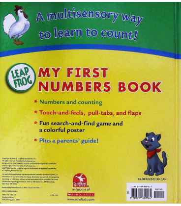 My First Numbers Book (Leapfrog) Back Cover