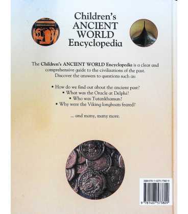Children's Ancient World Encyclopedia Back Cover