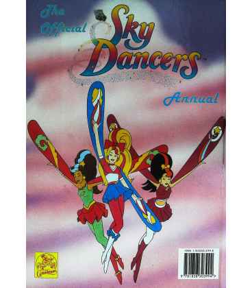 The Official Sky Dancers Annual Back Cover