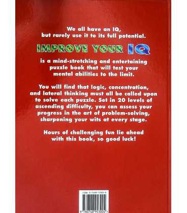 Improve Your IQ (The Puzzle Library) Back Cover
