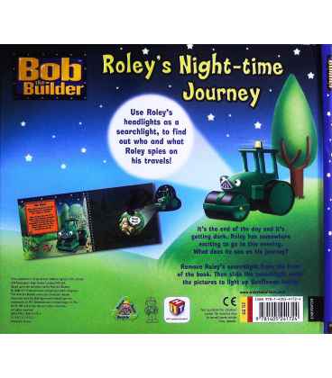 Roley's Night-Time Journey (Bob the Builder) Back Cover