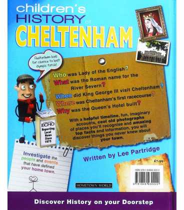 Children's History of Cheltenham Back Cover