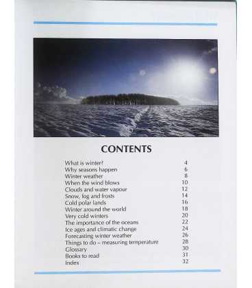 Winter Weather (Seasonal Weather) Inside Page 1