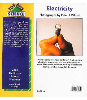 Electricity (Toybox Science) Back Cover