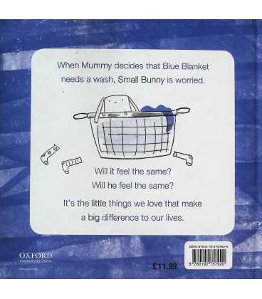 Small Bunny's Blue Blanket Back Cover