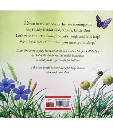 A Lullaby for Little One Back Cover