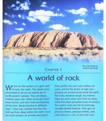 Rocks and Fossils (Kingfisher Knowledge) Inside Page 1