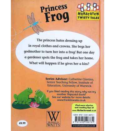 Princess Frog (HopScotch Twisty Tales) Back Cover