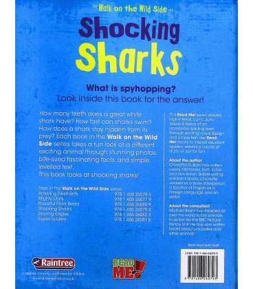 Shocking Sharks Back Cover