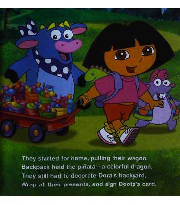 A Birthday for Boots (Dora the Explorer) Inside Page 1