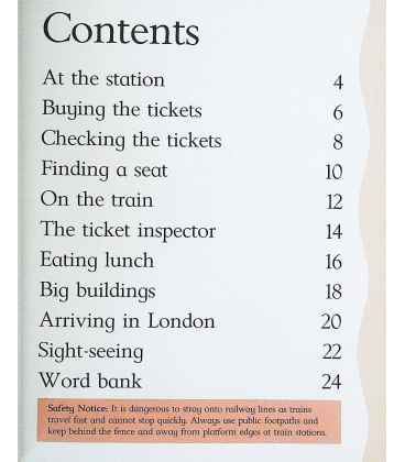 On the Train (Reading Roundabout) Inside Page 1